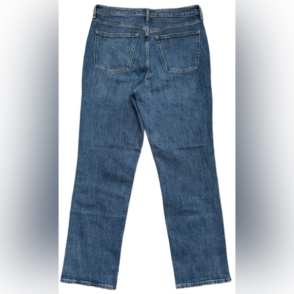 NWT Old Navy Extra High Rise Straight Secret Smooth Pockets Jeans, Size 12 - Picture 5 of 7
